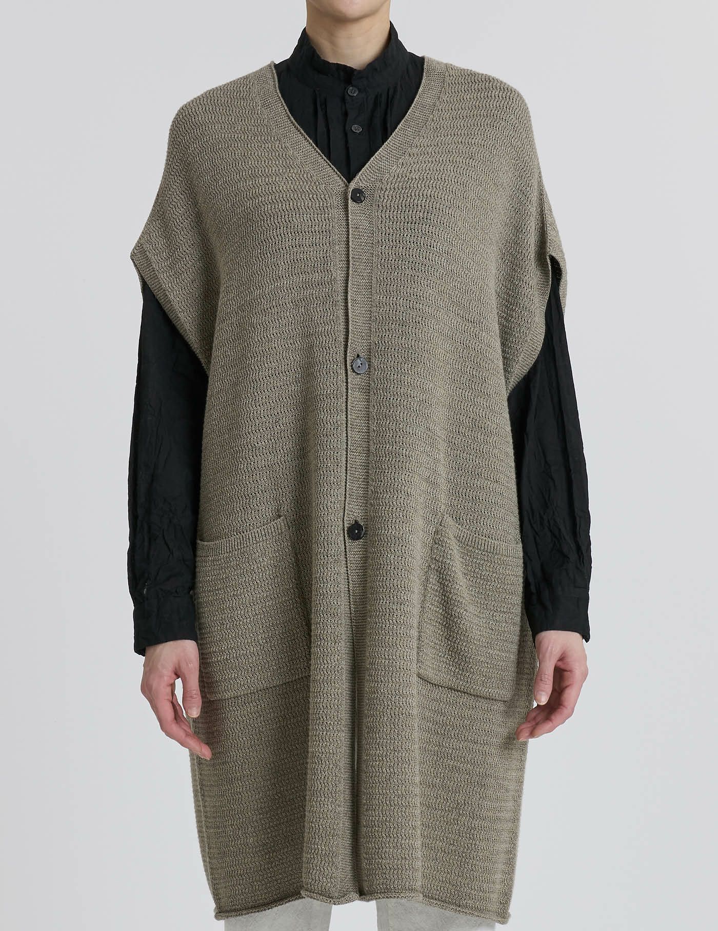 67 グレージュ/36size：モデル169㎝