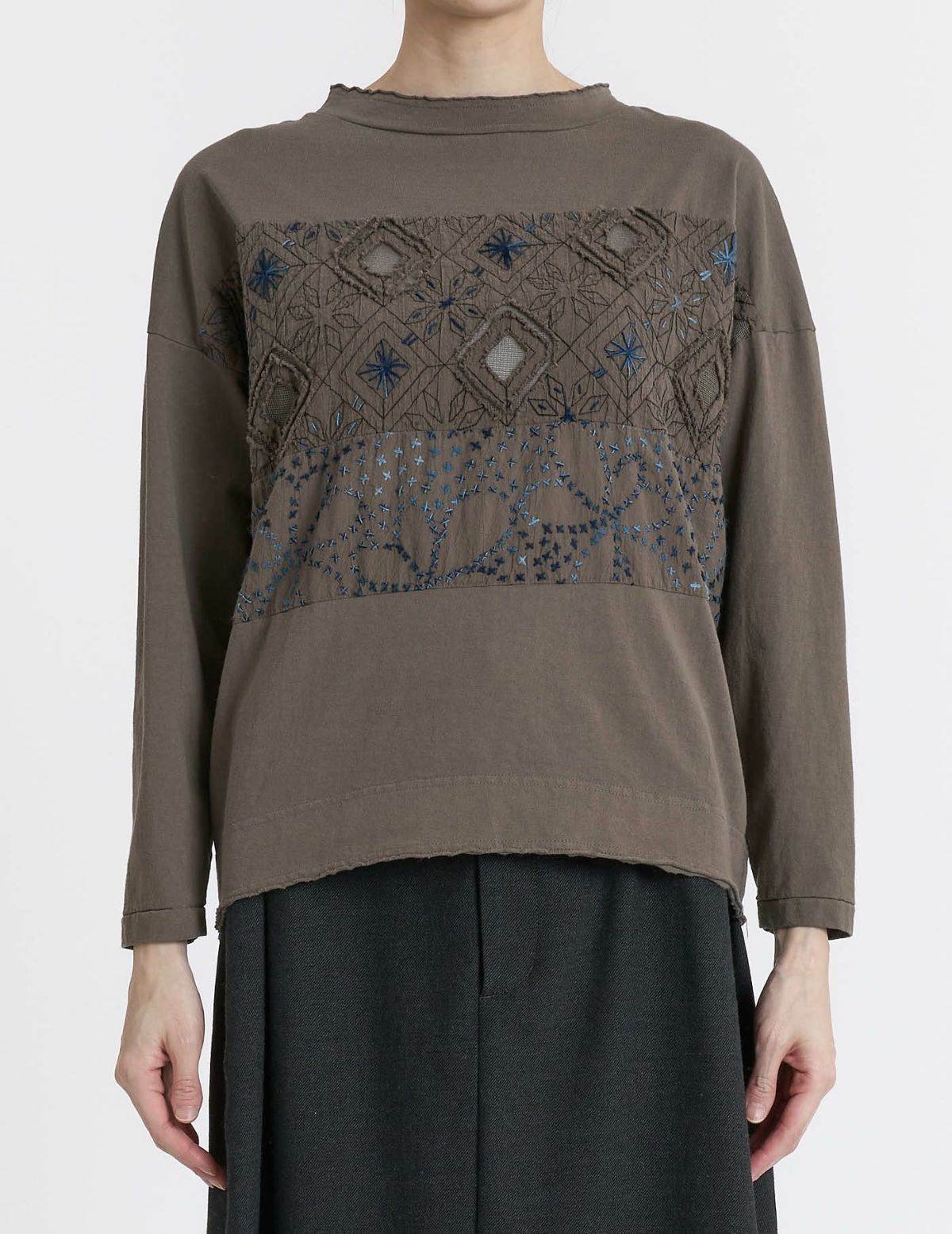 44 カーキ/36size：モデル169㎝