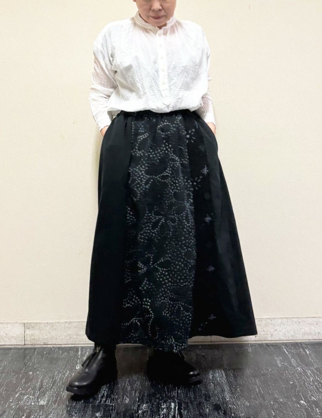 53 チャコール/36size：スタッフ154㎝