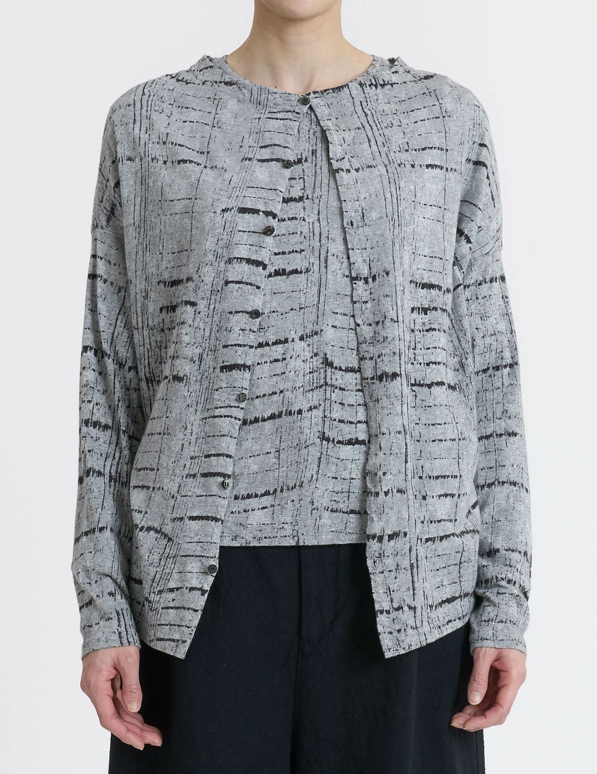 52 トップグレー×グレーpt/36(M)size：モデル169㎝