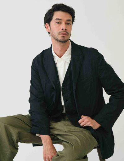 美品 サージュデクレ 日本製 L コットン ワーク テーラード ジャケット 紫 ジャケット SAGE DE CRET（サージュデクレ） | ギャラリードポップ公式