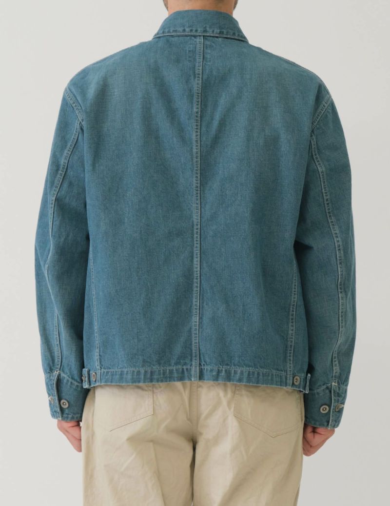 2.6(Fri)18:00販売スタート】11ozデニムショートカバーオール