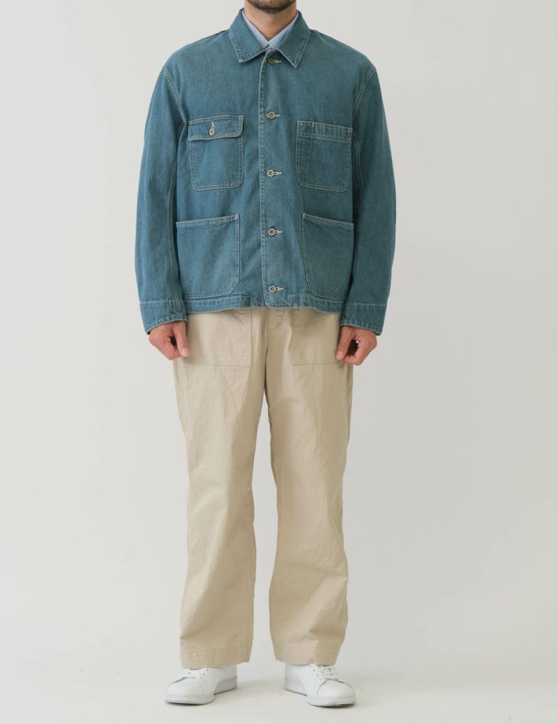 2.6(Fri)18:00販売スタート】11ozデニムショートカバーオール