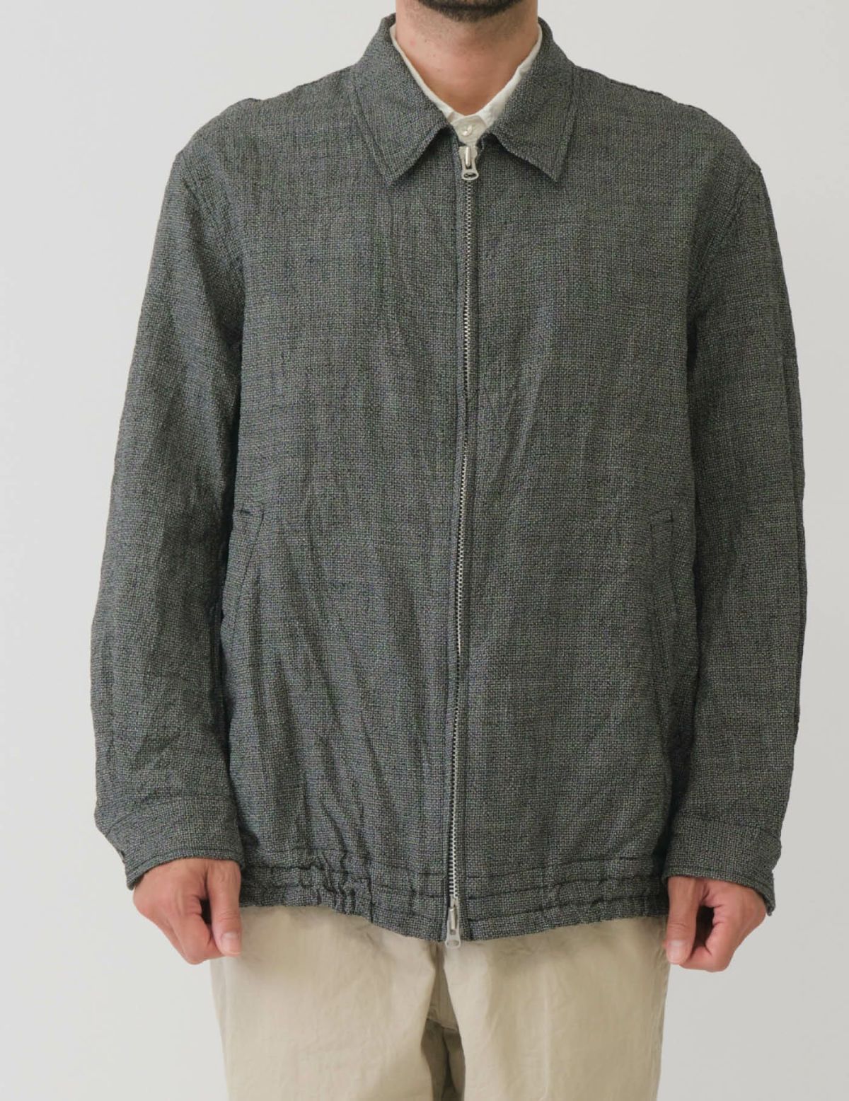 50 グレー×ブラック　Msize：モデル180㎝