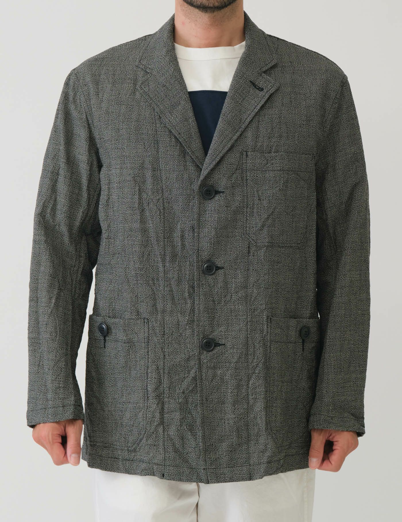 WO/LI キャッチワッシャーカバーオールジャケット