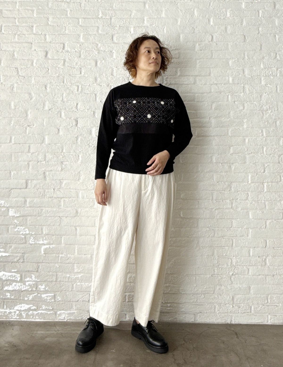 90 ブラック/36size(M)：スタッフ 167cm