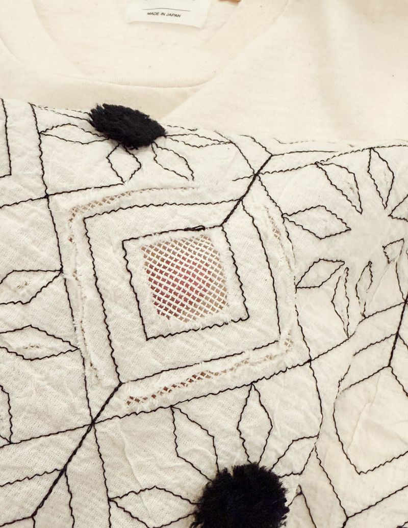 65 エクリュ(メッシュ部分は透けます)