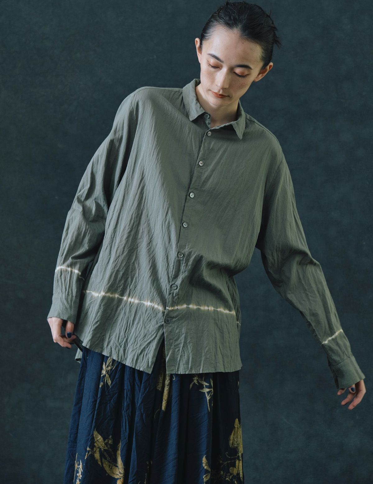 20 ダークネイビー/36(M)size：モデル172㎝