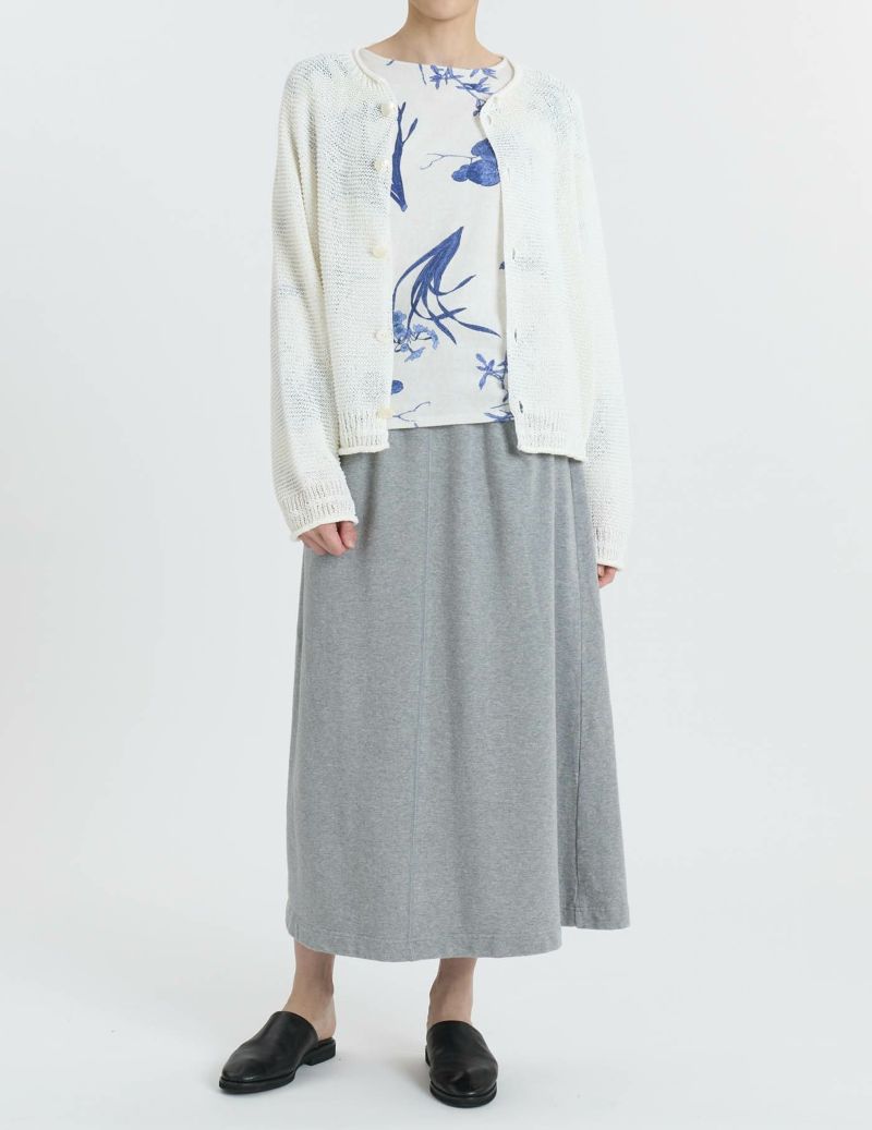 01 ホワイト/36(M)size：モデル 169cm