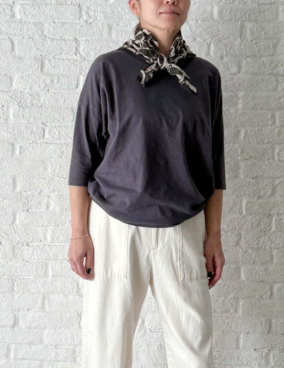 04 アイボリー/スタッフ 159cm