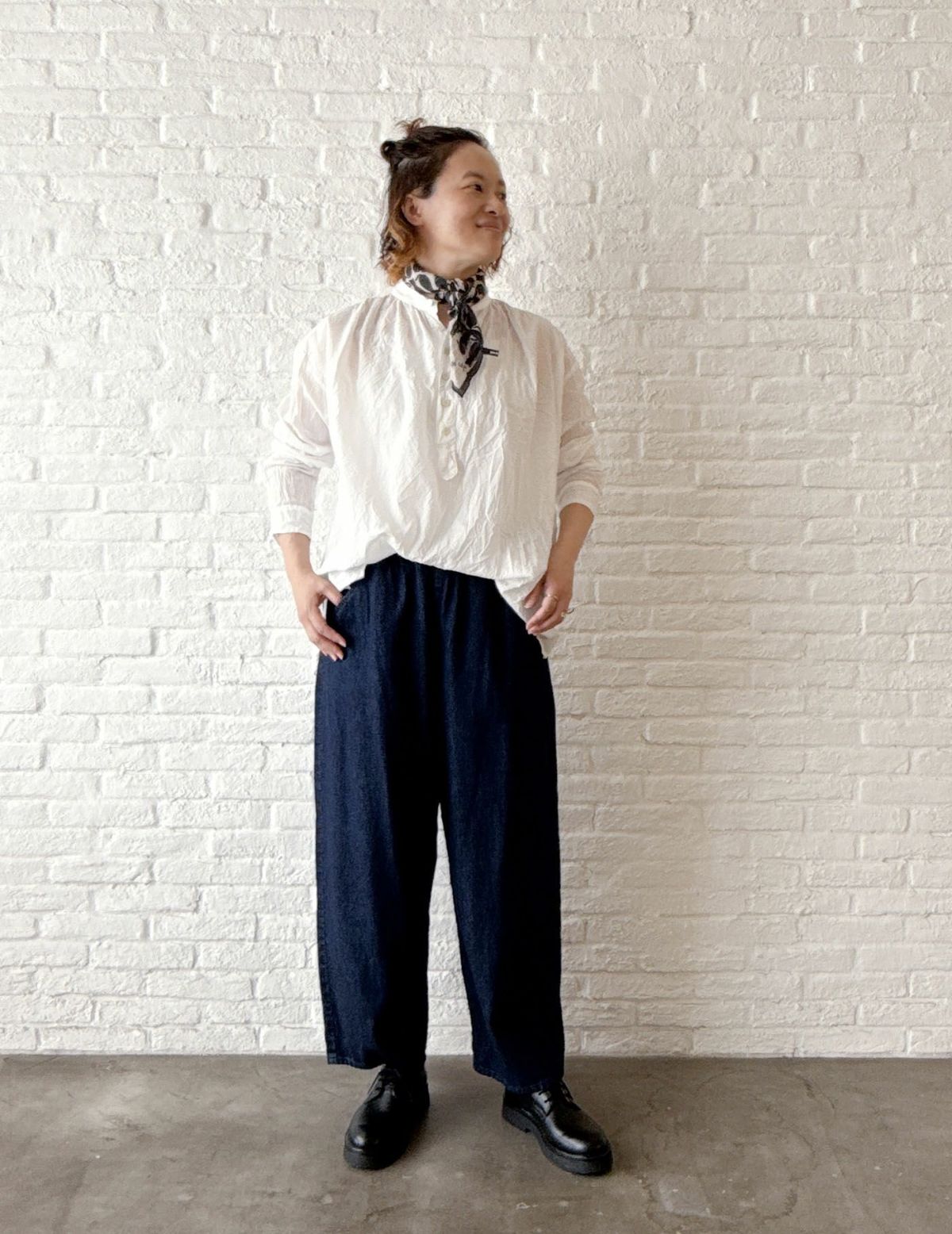 04 アイボリー/スタッフ 167cm